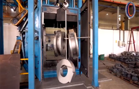 Automatic Shot Blasting | Methodology | Featured Image | Gulf Valve Casting Specialities FZE | GVCS Gulf | Dubai | United Arab Emirates